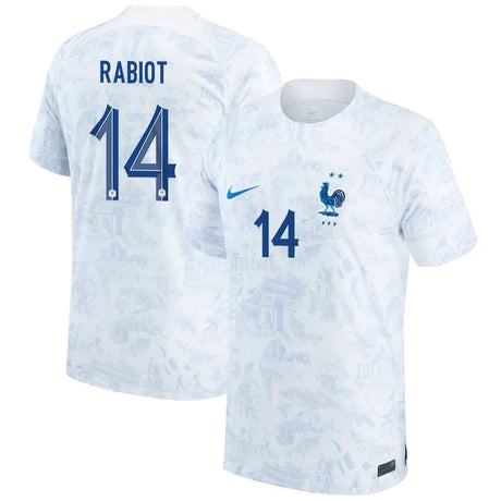 Adrien Rabiot France 14 FIFA World Cup Jersey - Kit Captain