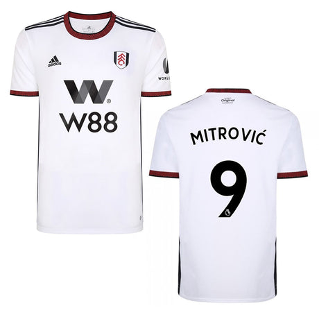 Aleksandar Mitrovic Fulham 9 Jersey - Kit Captain