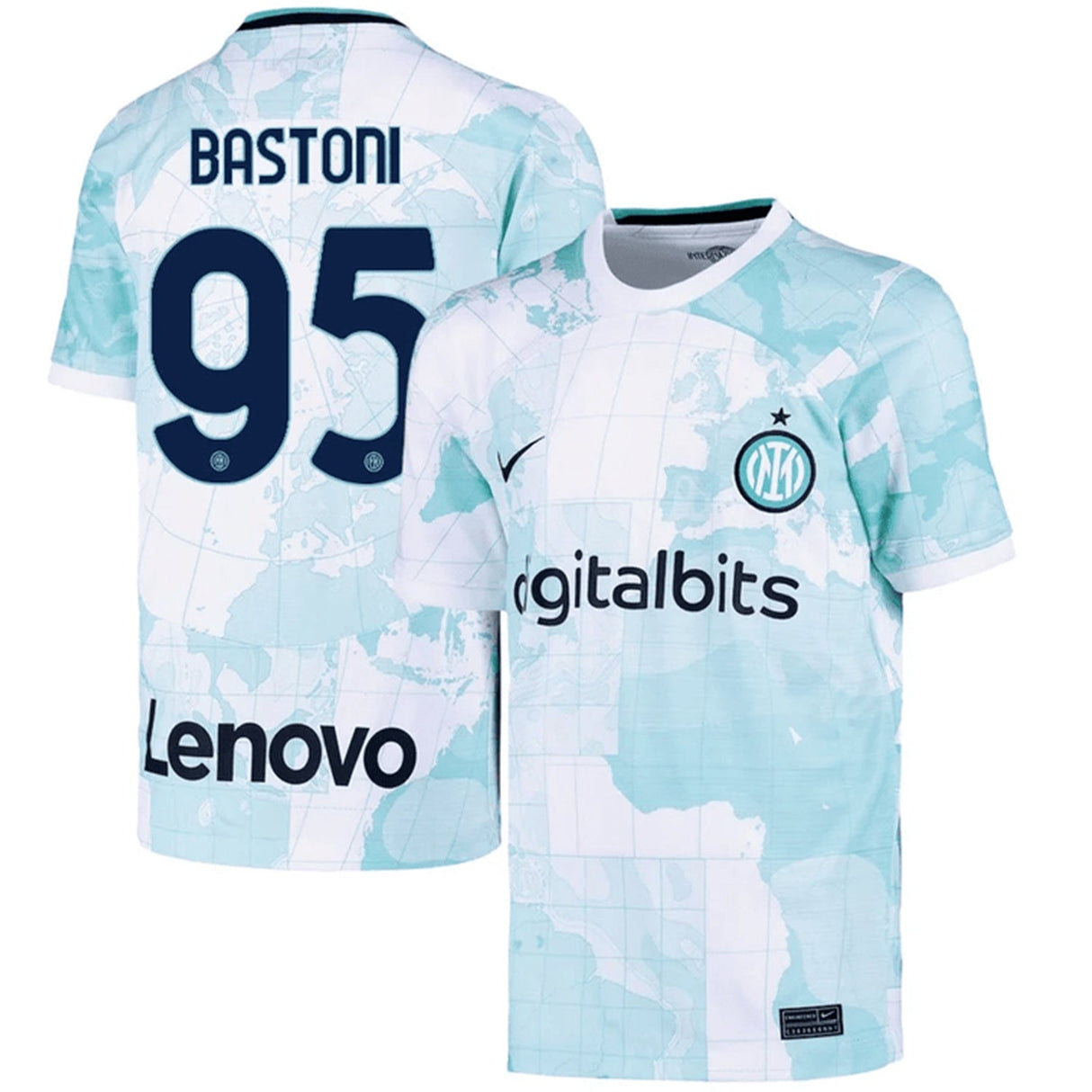 Alessandro Bastoni Inter Milan 95 Jersey - Kit Captain