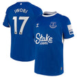 Alex Iwobi Everton 17 Jersey - Kit Captain