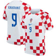 Andrej Kramaric Croatia 9 FIFA World Cup Jersey - Kit Captain