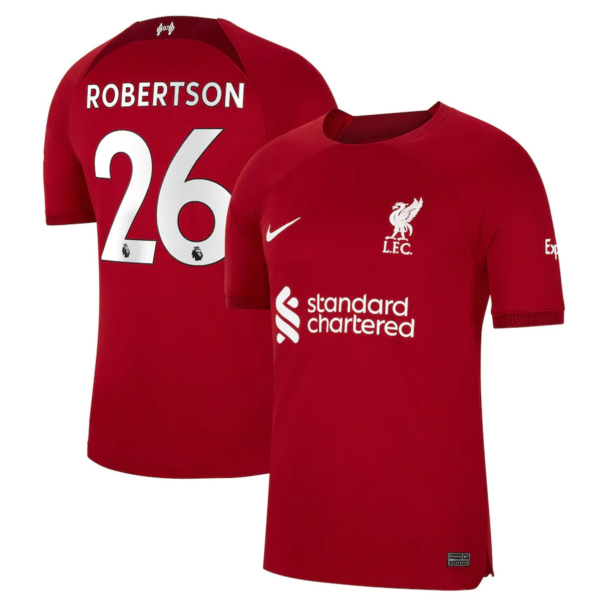 Andrew Robertson Liverpool 26 Jersey - Kit Captain