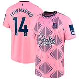 Andros Townsend Everton 14 Jersey - Kit Captain