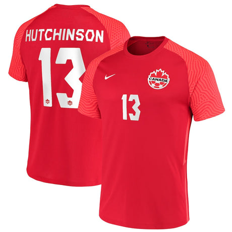 Atiba Hutchinson Canada 13 FIFA World Cup Jersey - Kit Captain