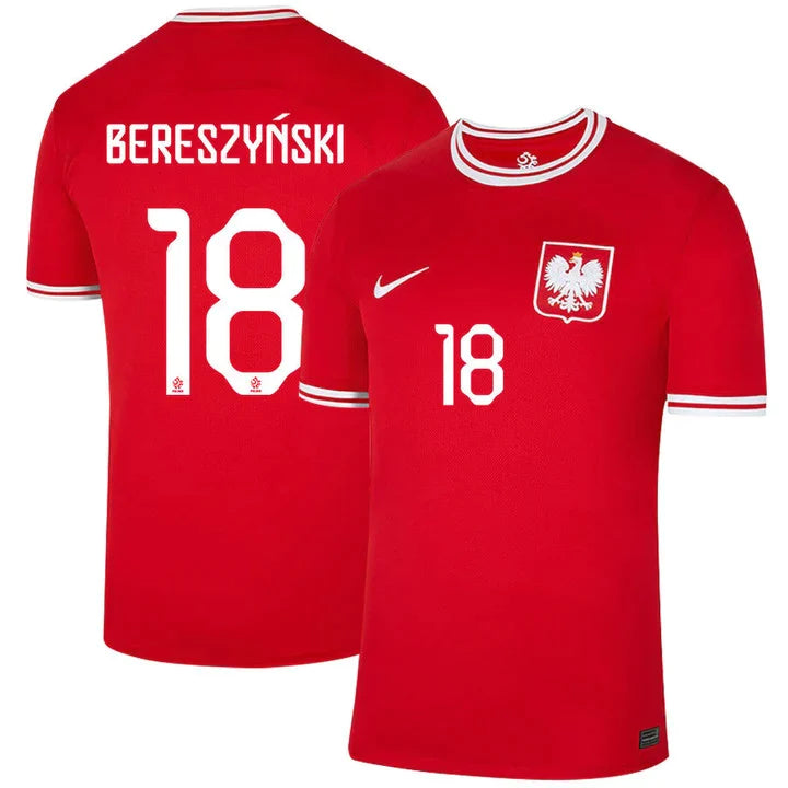 Bartosz Bereszynski Poland 18 FIFA World Cup Jersey - Kit Captain