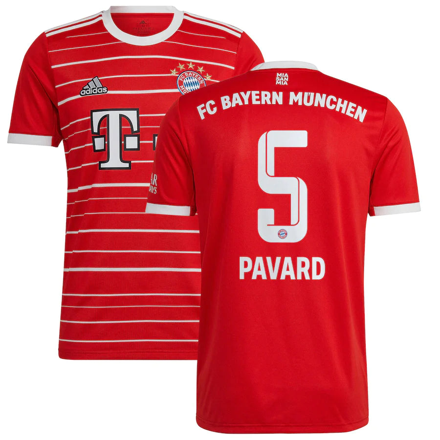 Benjamin Pavard Bayern Munich 5 Jersey - Kit Captain