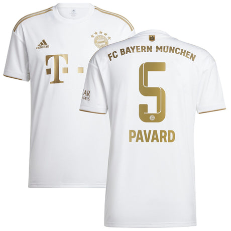 Benjamin Pavard Bayern Munich 5 Jersey - Kit Captain