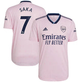 Bukayo Saka Arsenal 7 Jersey - Kit Captain