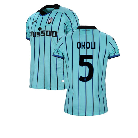 Caleb Okoli Atalanta 5 Jersey - Kit Captain