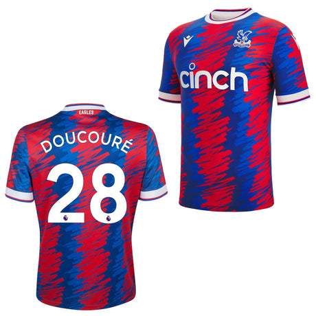 Cheick Doucoure Crystal Palace 28 Jersey - Kit Captain