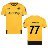 Chem Campbell Wolves 77 Jersey - Kit Captain