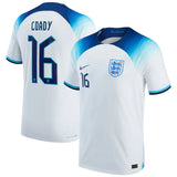 Conor Coady England 16 FIFA World Cup Jersey - Kit Captain