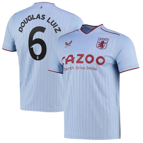 Douglas Luiz Aston Villa 6 Jersey - Kit Captain