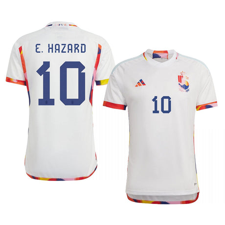 Eden Hazard Belgium 10 FIFA World Cup Jersey - Kit Captain