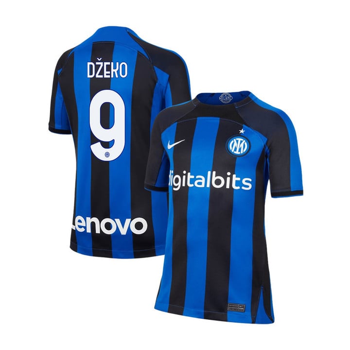 Edin Džeko Inter Milan 9 Jersey - Kit Captain