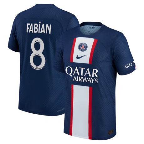 Fabian Ruiz 8 PSG Jersey - Kit Captain