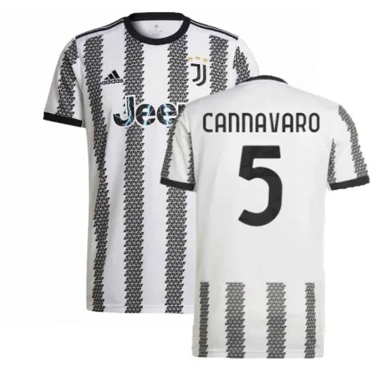 Fabio Cannavaro Juventus 5 Jersey - Kit Captain