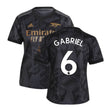 Gabriel Magalhães Arsenal 6 Jersey - Kit Captain