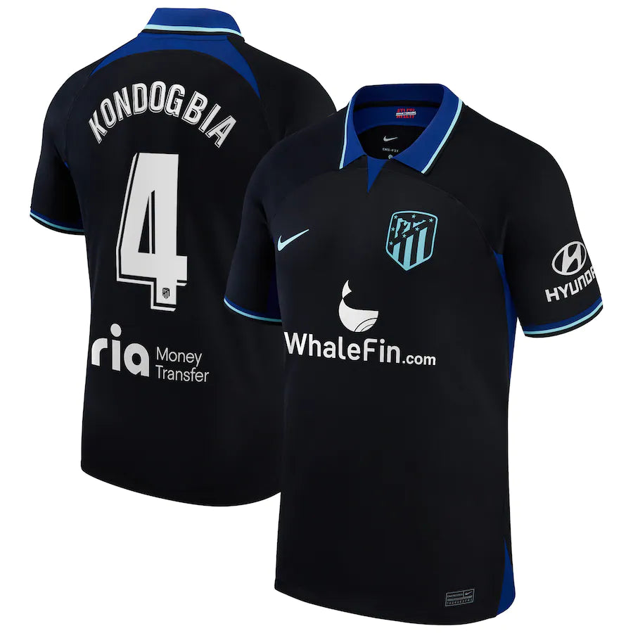 Geoffrey Kondogbia Atletico Madrid 4 Jersey - Kit Captain