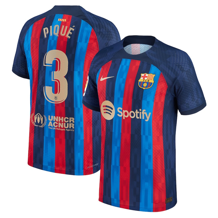 Gerard Pique Barcelona 3 Jersey - Kit Captain