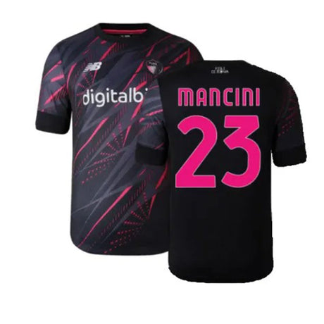 Gianluca Mancini Roma 23 Jersey - Kit Captain