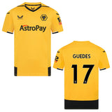 Goncalo Guedes Wolves 17 Jersey - Kit Captain