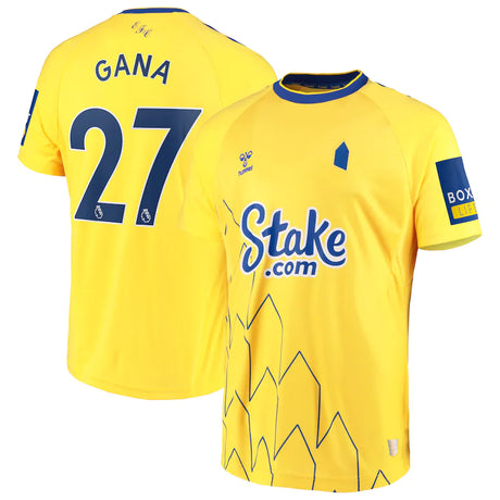 Idrissa Gueye Everton 27 Jersey - Kit Captain