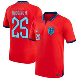 James Maddison England 25 FIFA World Cup Jersey - Kit Captain