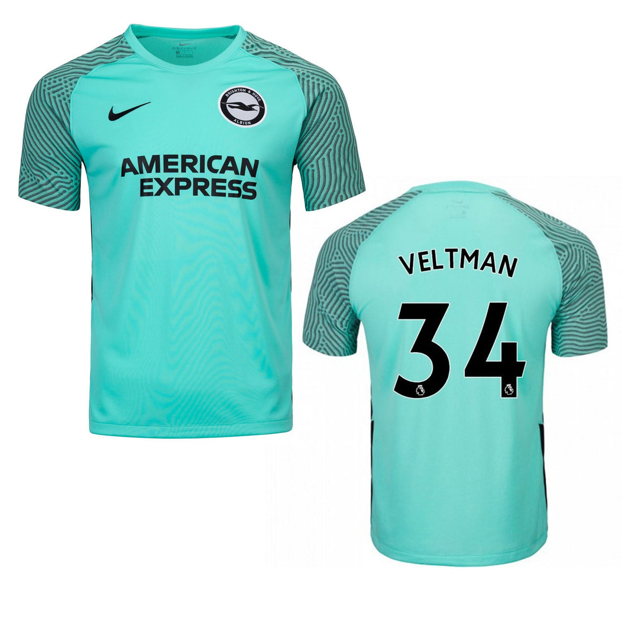 Joel Veltman Brighton 34 Jersey - Kit Captain