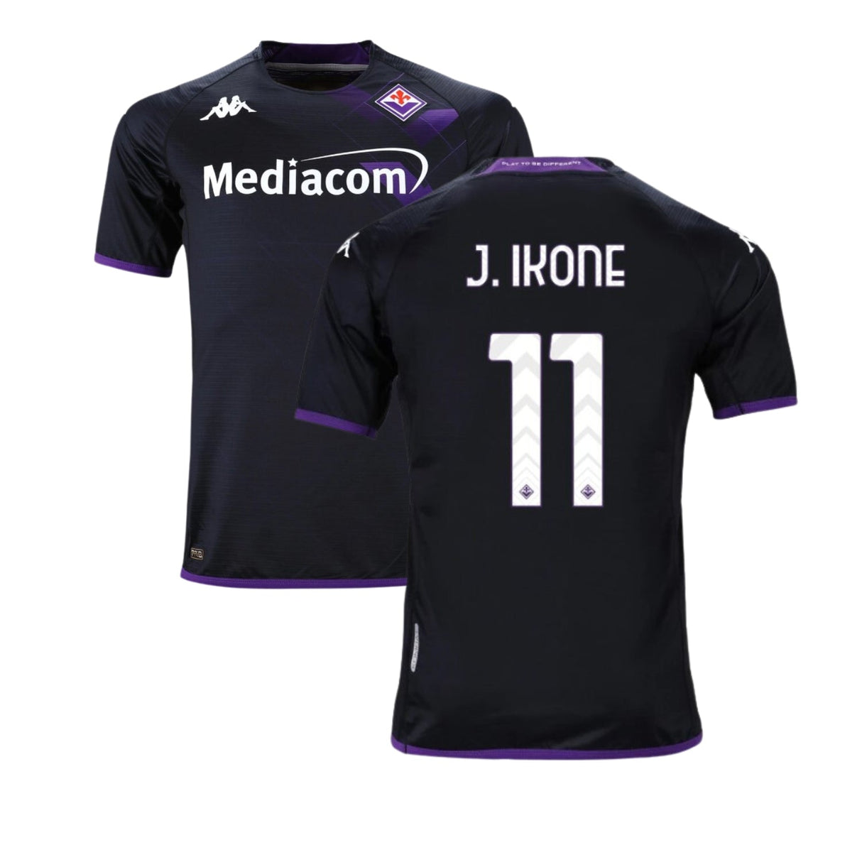 Jonathan Ikone ACF Fiorentina 11 Jersey - Kit Captain