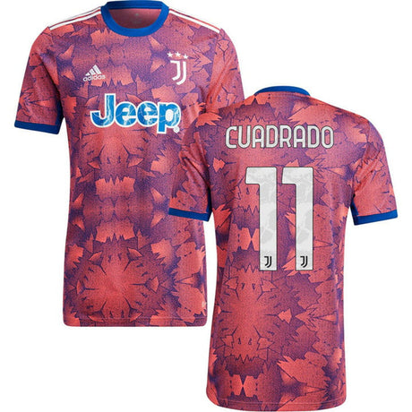 Juan Cuadrado Juventus 11 Jersey - Kit Captain