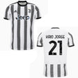 Kaio Jorge Juventus 21 Jersey - Kit Captain