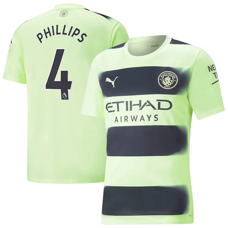 Kalvin Phillips Manchester City 4 Jersey - Kit Captain