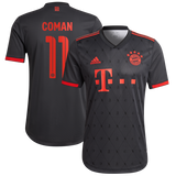 Kingsley Coman Bayern Munich 11 Jersey - Kit Captain