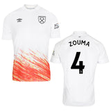 Kurt Zouma West Ham 4 Jersey - Kit Captain