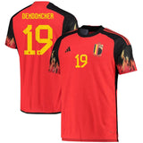 Leander Dendoncker Belgium 19 FIFA World Cup Jersey - Kit Captain