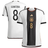 Leon Goretzka Germany 8 FIFA World Cup Jersey - Kit Captain