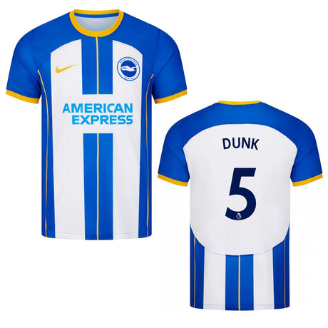 Lewis Dunk Brighton 5 Jersey - Kit Captain