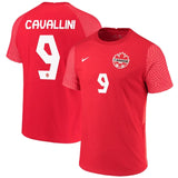 Lucas Cavallini Canada 9 FIFA World Cup Jersey - Kit Captain