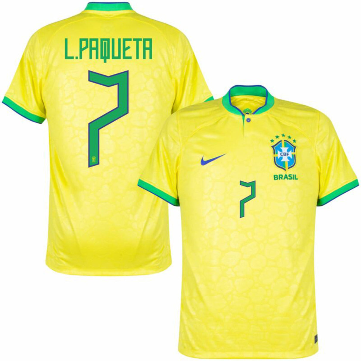 Lucas Paqueta Brazil 7 FIFA World Cup - Kit Captain