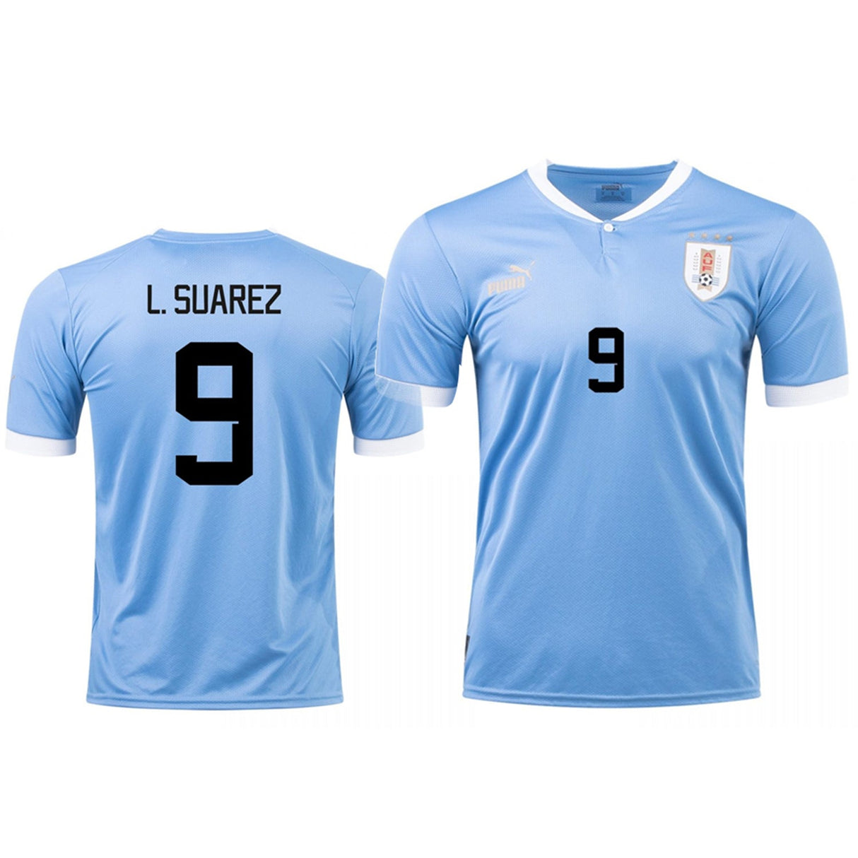 Luis Suárez Uruguay 9 FIFA World Cup Jersey - Kit Captain