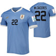 Martin Caceres Uruguay 22 Fifa World Cup Jersey - Kit Captain