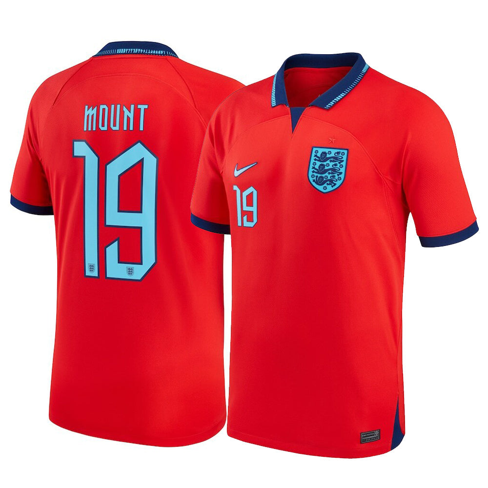 Mason Mount England 19 FIFA World Cup Jersey - Kit Captain