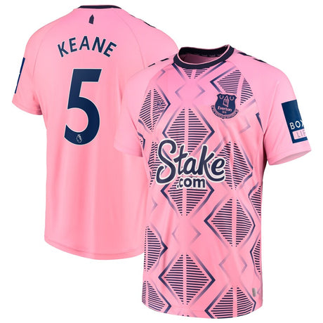 Michael Keane Everton 5 Jersey - Kit Captain