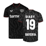 Moussa Diaby Bayern Leverkusen 19 Jersey - Kit Captain