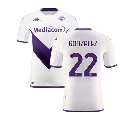 Nicolas Gonzalez ACF Fiorentina 22 Jersey - Kit Captain