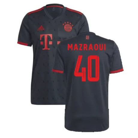 Noussair Mazraoui Bayern Munich 40 Jersey - Kit Captain