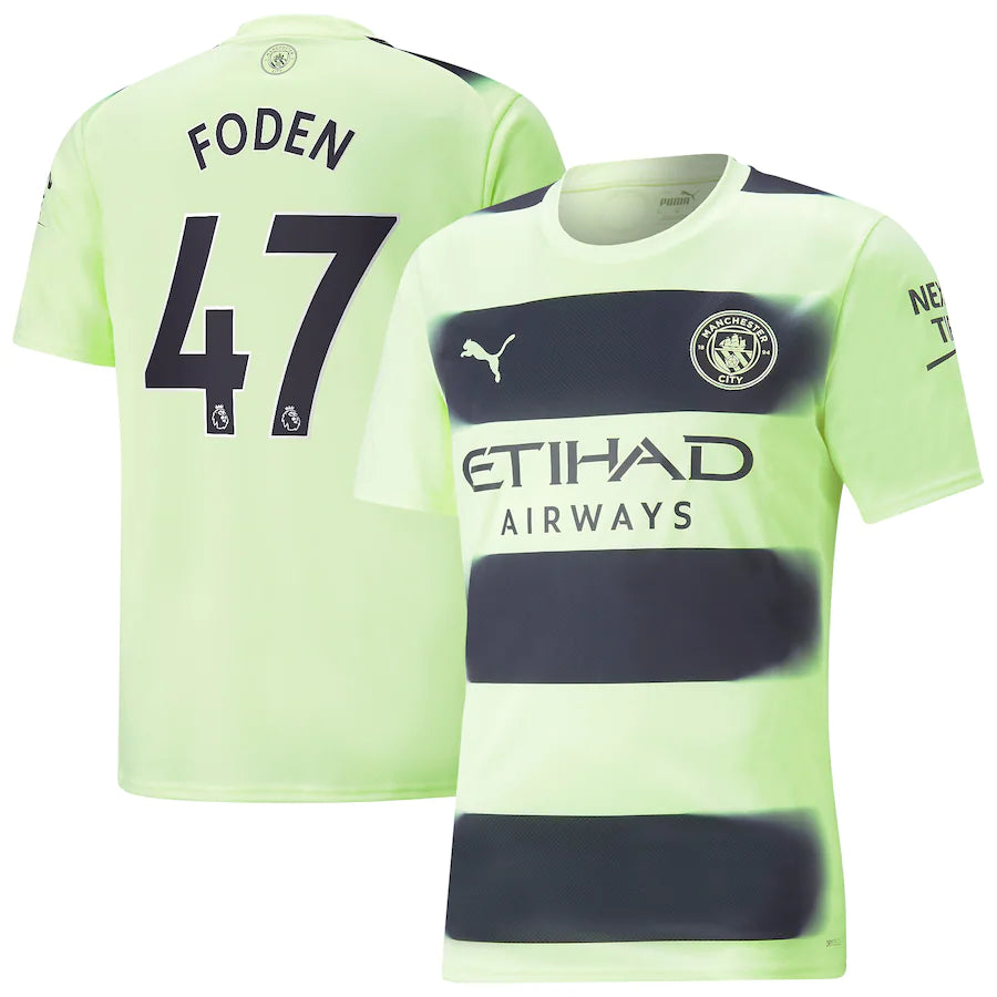 Phil Foden Manchester City 47 Jersey - Kit Captain