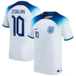 Raheem Sterling England 10 FIFA World Cup Jersey - Kit Captain