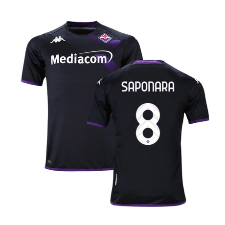 Riccardo Saponara ACF Fiorentina 8 Jersey - Kit Captain